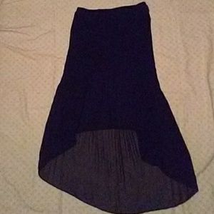 High low skirt